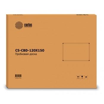 Cactus CS-CBD-120X150 Демонстрационная доска, пробковая 120х150см алюминиевая рама