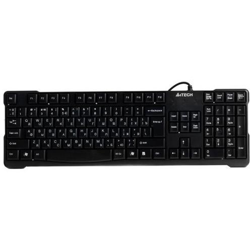 Клавиатура A4Tech KR-750 черный USB [533409]