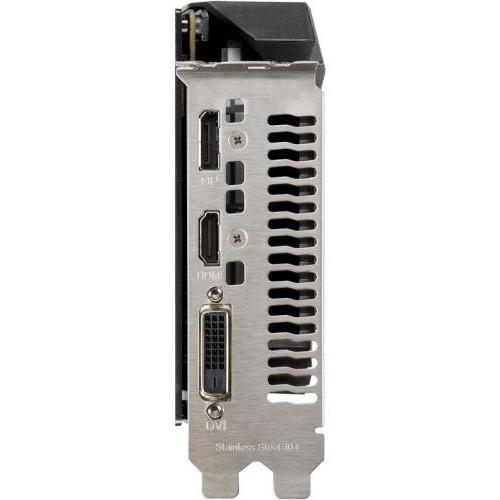 Видеокарта Asus PCI-E TUF-GTX1650-O4GD6-P-V2-GAMING NVIDIA GeForce GTX 1650 4096Mb 128 GDDR6 1635/12000 DVIx1 HDMIx1 DPx1 HDCP Ret