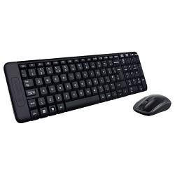 920-003169 Logitech Клавиатура + мышь Wireless Combo MK220 Black USB