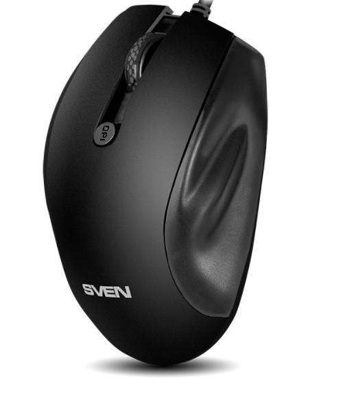 Мышь Sven RX-113  (5+1кл. 800-2000DPI,  Soft Touch, блист.)