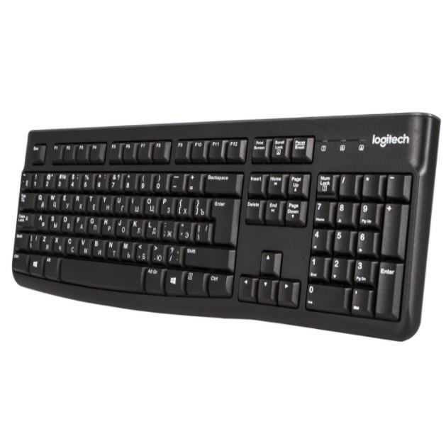 920-002522 Logitech Клавиатура K120 Black USB