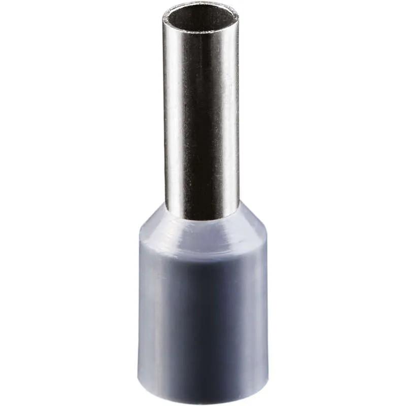 Iek UGN10-004-04-09 Наконечник-гильза Е4009 4мм2 с изолированным фланцем (серый) (100 шт)