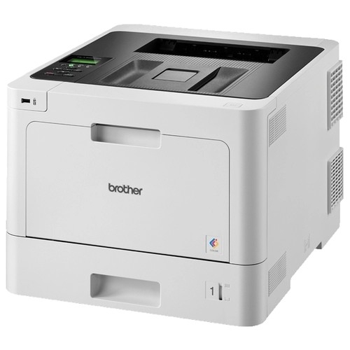 Brother HL-L8260CDW Принтер, A4, цветной лазерный, 31 стр/мин, 256Мб, дуплекс, GigaLAN, WiFi, USB (старт.картриджи 3000/1800стр) (HLL8260CDWR1)