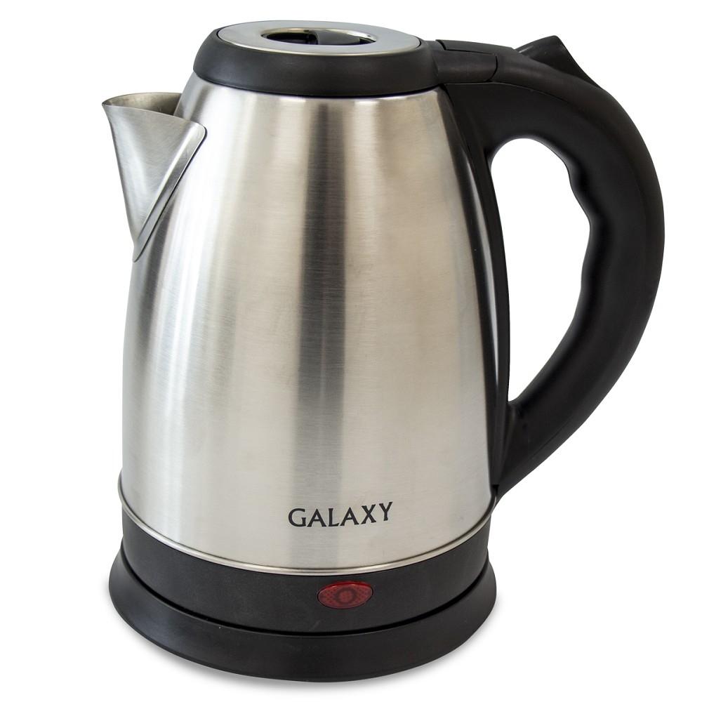Galaxy GL0319 Чайник, нерж. сталь/черный